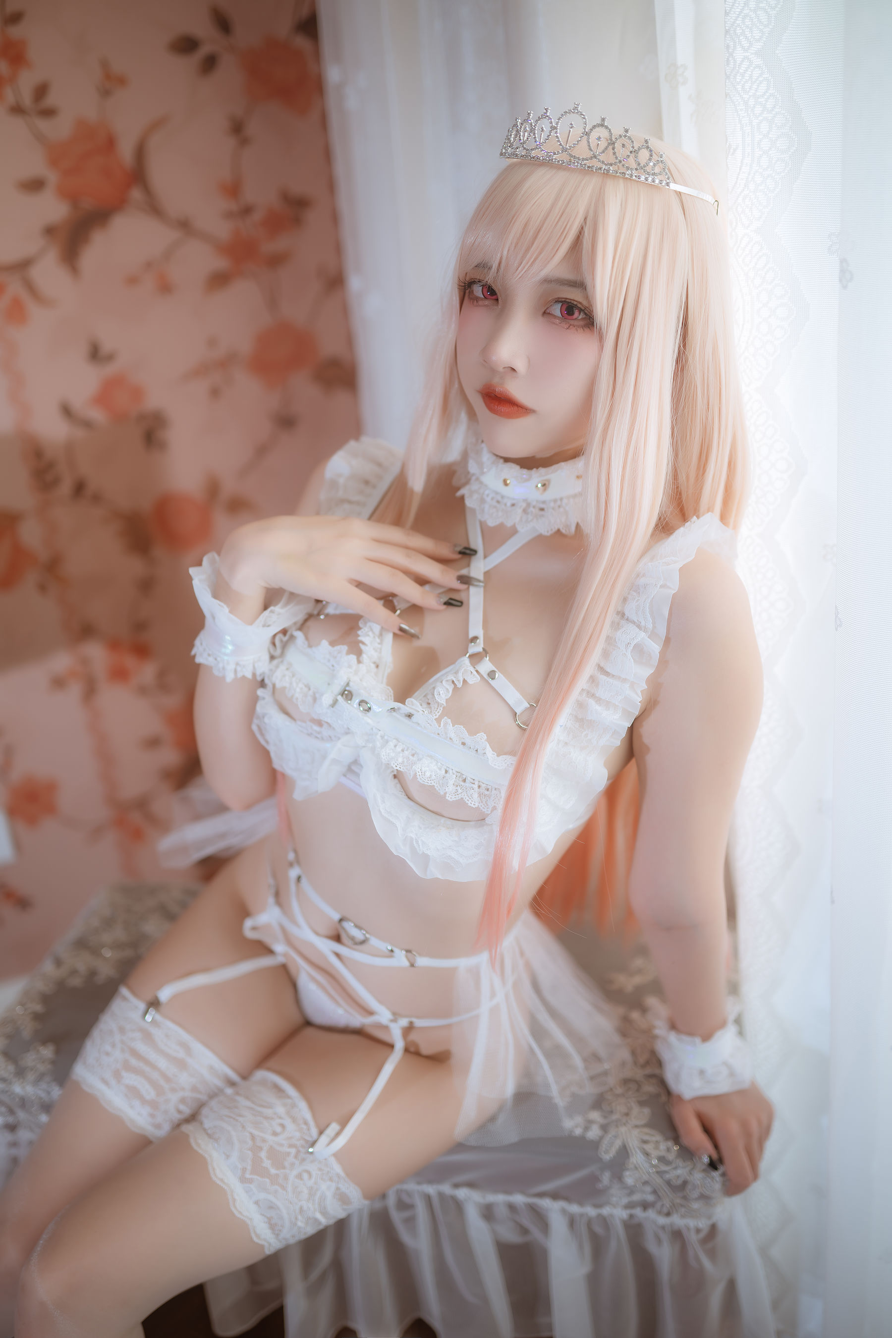 人气Coser 二佐Nisa - 海梦 白内衣