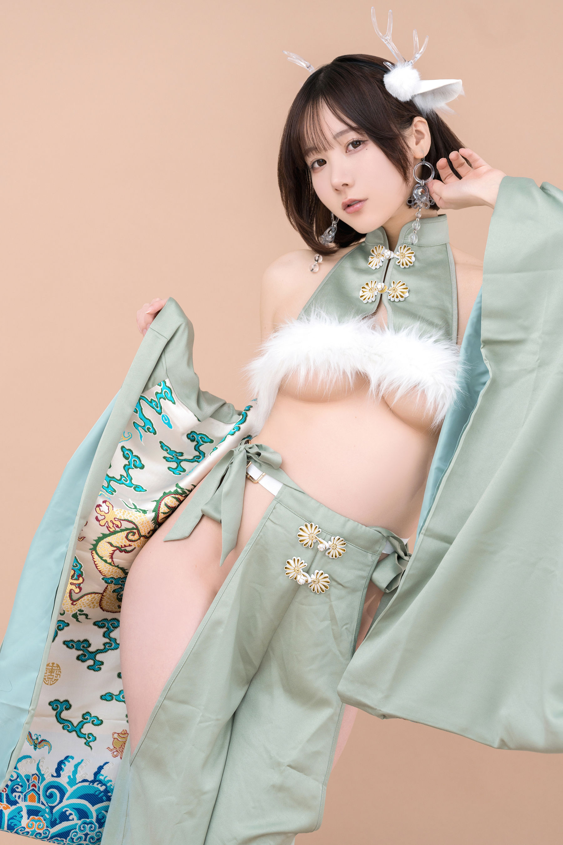 日本甜美COSER けんけん [fantia] 2024.01 写真 辰年