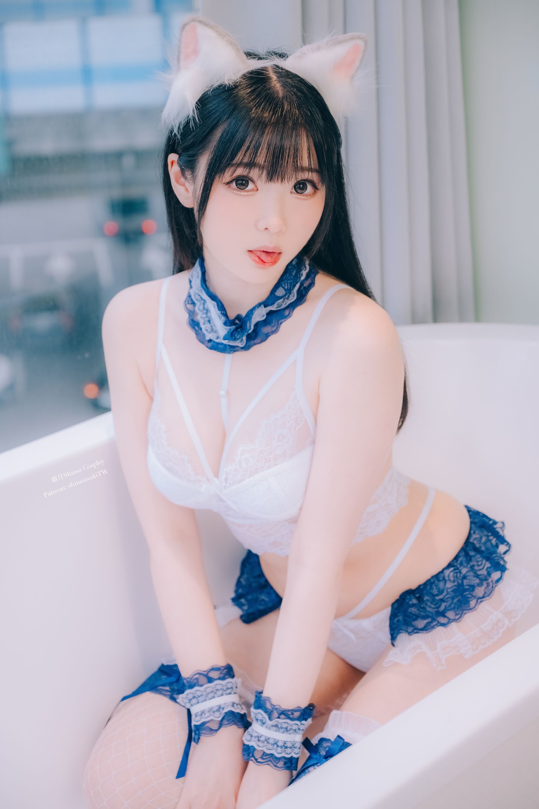 微博妹纸 霜月shimo - Lace Lingerie